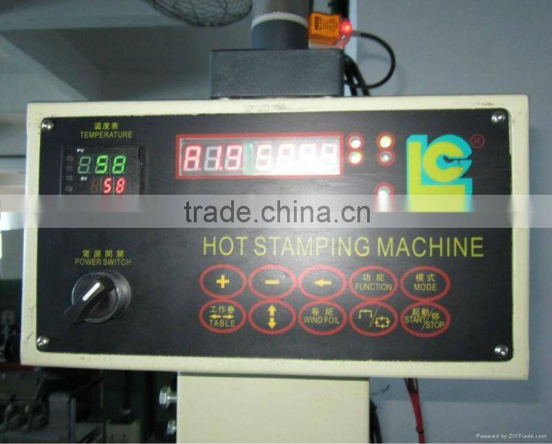 Plane & Rounded Surface Foil Stamping Machine/ribbon stamping machine TC-250K