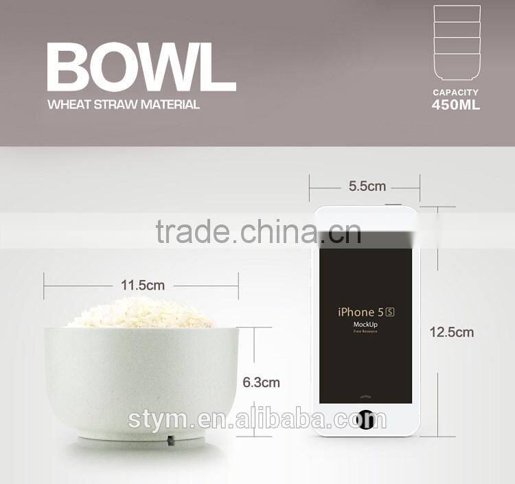 Eco-friendly promotional rice bowl cereal bowl japanese noodle bowl