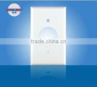 PC cover 1Gang Single Receptacle Switch Plate