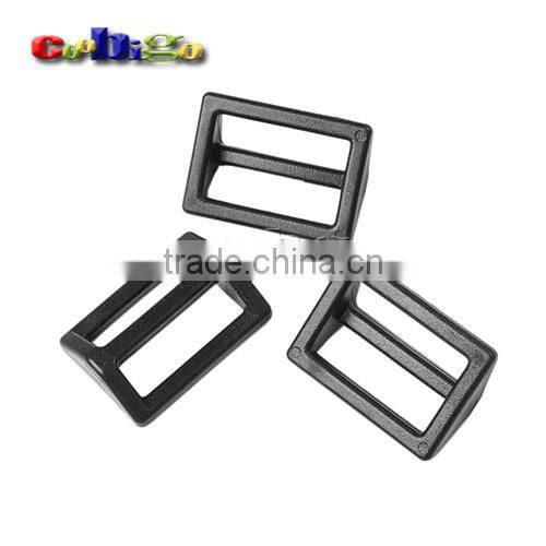 3/4" Plastic Tri-Glide Slider Adjustable Buckle Hardware for Outdoor Backpack Apparel Straps Webbing #FLC453-B