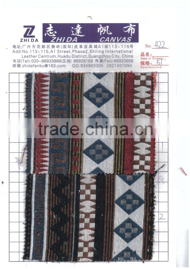 100% cotton yarn dyed national fabrics