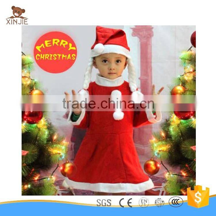 2016 cheap kids christmas custume