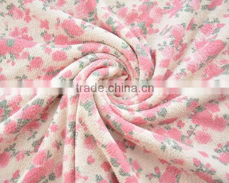 Jiufan Textile Good Design French Terry Fabric Cotton Polyester Fabric with High Qty