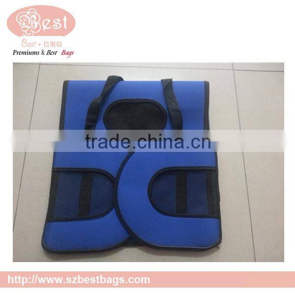 41*25*27cm Hot sale portable dog carrier fashion cut dog grooming bag with backpack