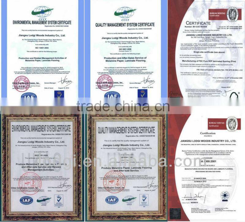 12mm Cherry wood laminate flooring waterproof