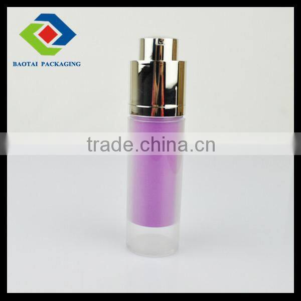 new 15ml plastic bottle for scrub beauty wrinkle cream