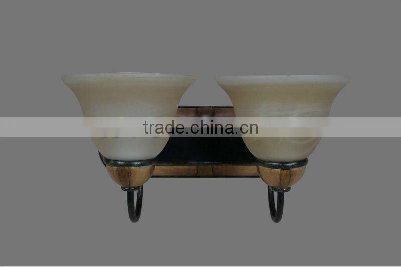 2015 White Glass Hotel Headboard Use Decorative Wall Light/Lamp Fixtures