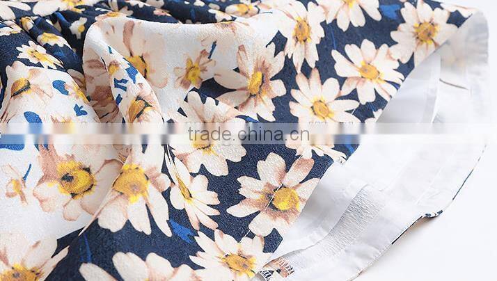 2015 hot sale children european girl dress manufacturer