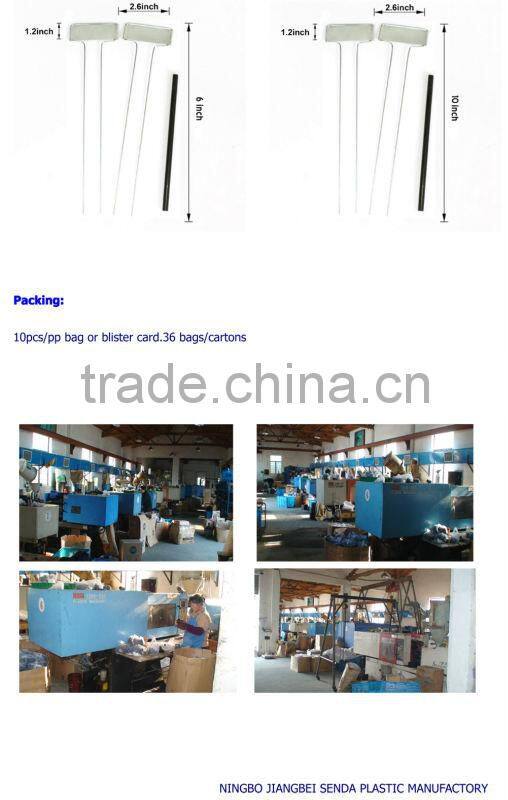 6 inch standard markers,sets of 10