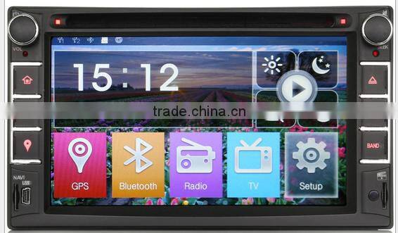 Winmark multimedia double din car DVD player with radio GPS TV Bluetooth Disc AUX navi