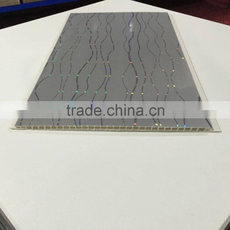 China factory waterproof building material pvc wall panels 250mm pvc ceilings for Algeria