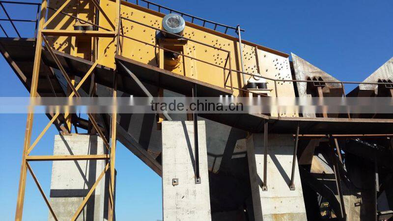 China high efficiency complete kyanite stone crusher plant for sale