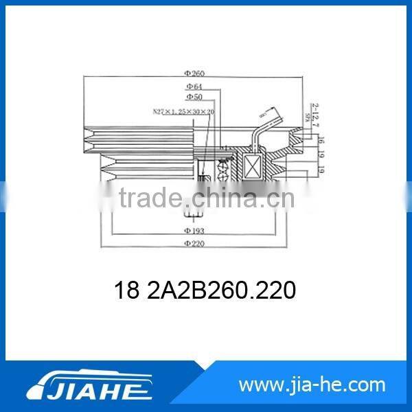 Clutch(18 2A2B260.220) for Bitzer(F600) compressor part for bus and double decker bus.