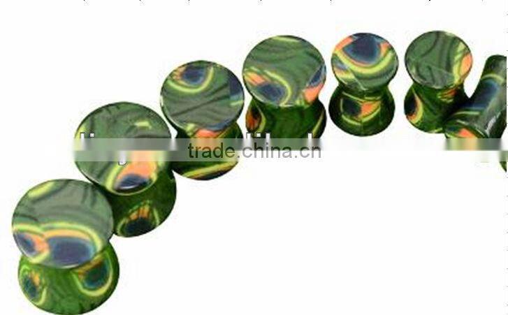 Flower Imprint Saddle Plug