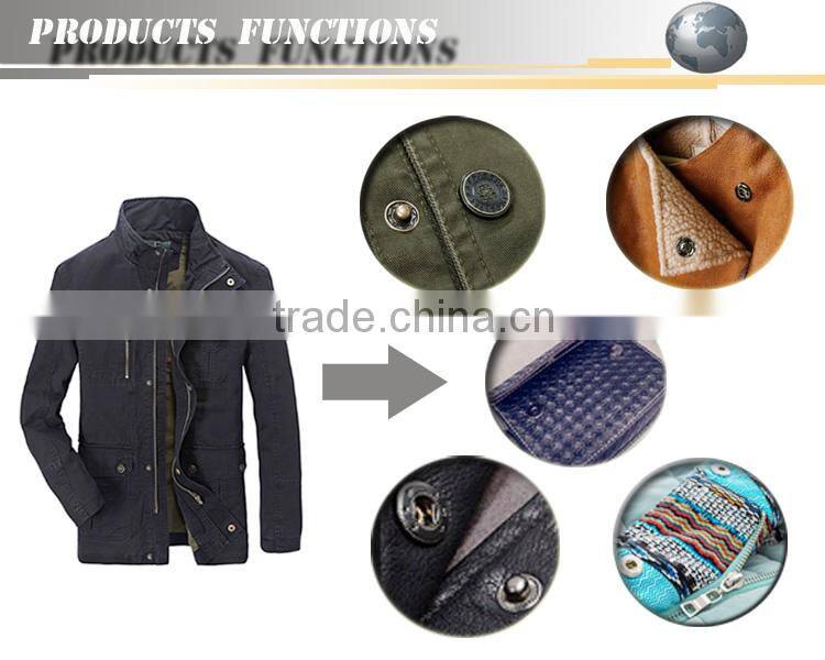 colorful wholesale button, snap button test for denim jeans