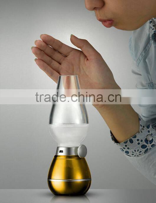 Creative Kerosene Oil Lamp Design with Dimmer Control Key for Indoor & Outdoor Use, Night Light, Reading Lights