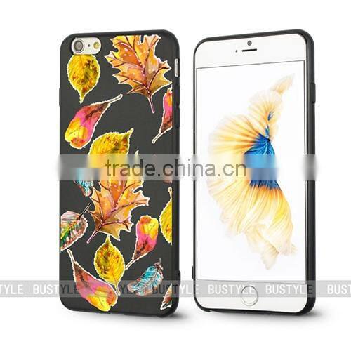 smartphones make up back cover black TPU soft silicone phone case hole punch for iphone7 for iphone 6 6s
