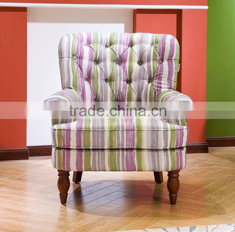 China manufacture wholesales classcial single seat sofa