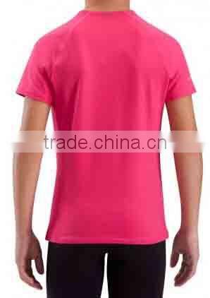 High quality lightweight soft kid running shirt