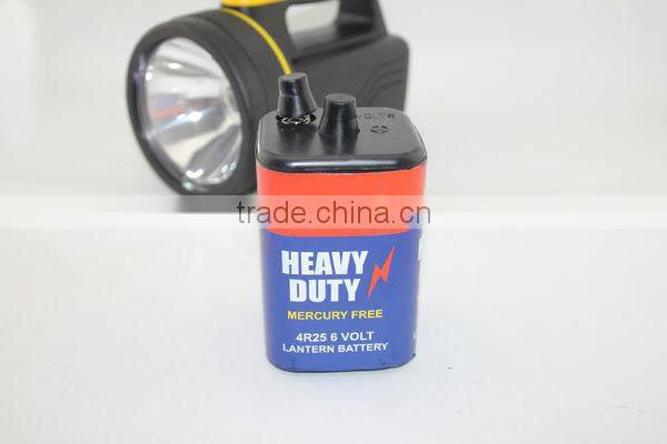 6V battery Portable led rechargeable hand lamp