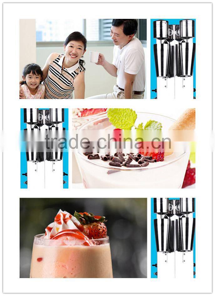 High Quality Stainless Steel Double Cup Automatic Milk Shake Mixer