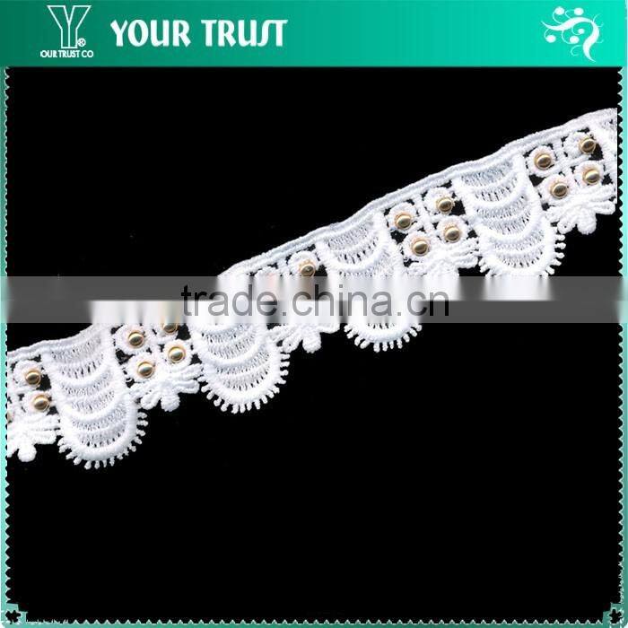 1MM Gold Rhodium Metal Ball Chain Black Mesh Trimming