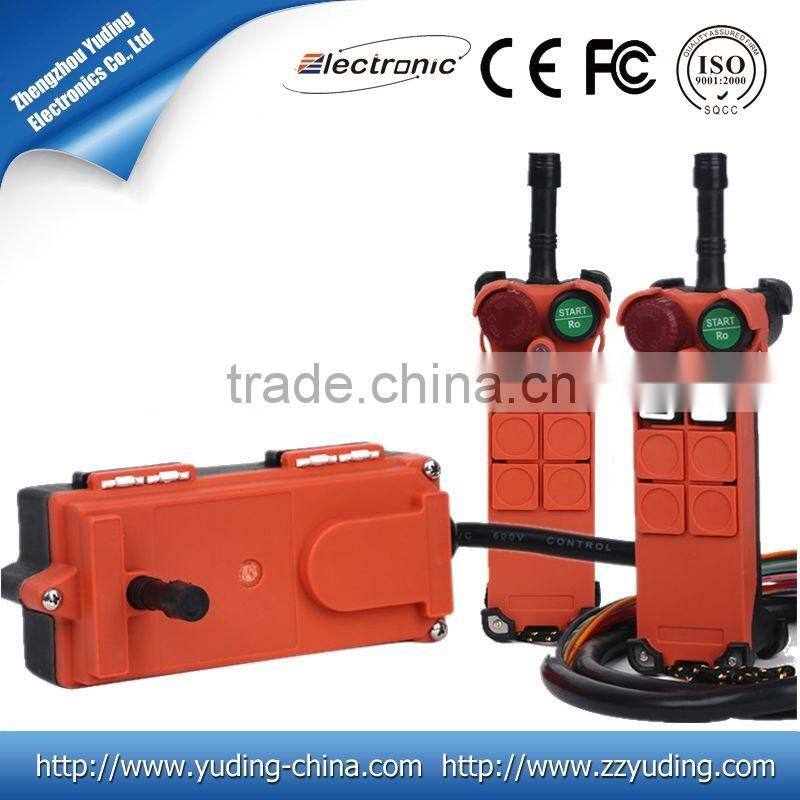Industrial hoist crane radio remote control rc transmitter receiver