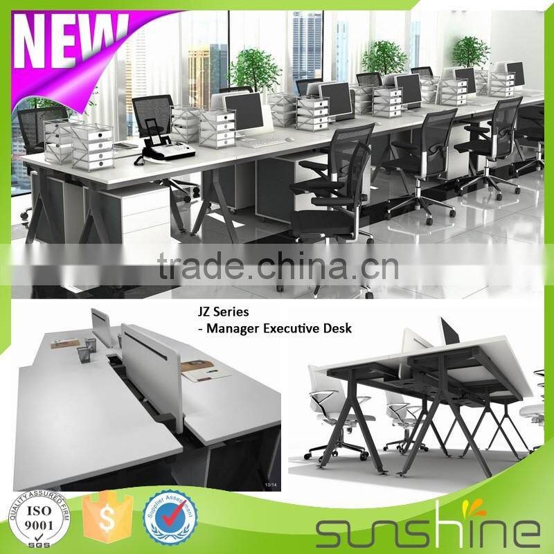 Customized Drawing Design Office Furniture Workstations 4 People Office Desk Factory Price From China