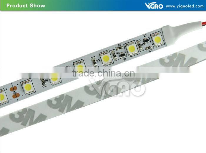 high brightness 60led/m smd 5050 led flexible strip light