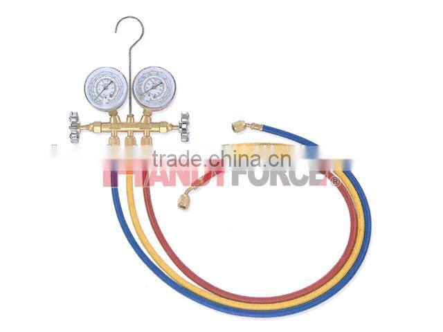 Piston Type Testing Manifold Gauge, Air Condition Service Tools of Auto Repair Tools