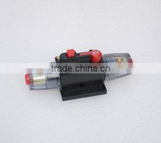 trade assurance Fuse holder series circuit breaker distribution block 30A 1*4GA &8 GA in/out