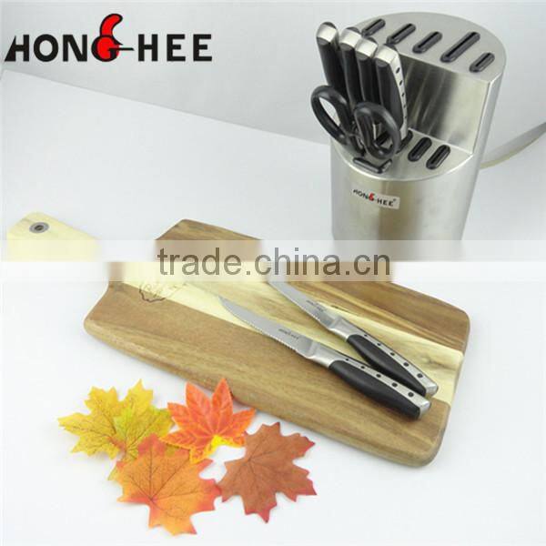Natural Fashion Color Sustainable Cutting Board With 14cm Handle