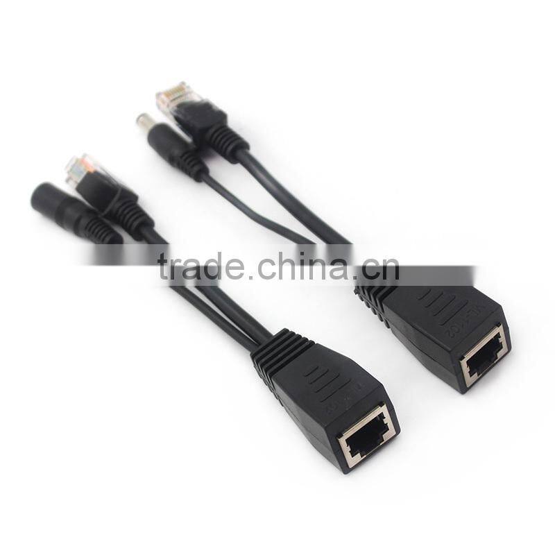 POE splitter and POE injector poe switch Kit 12V POE Splitter