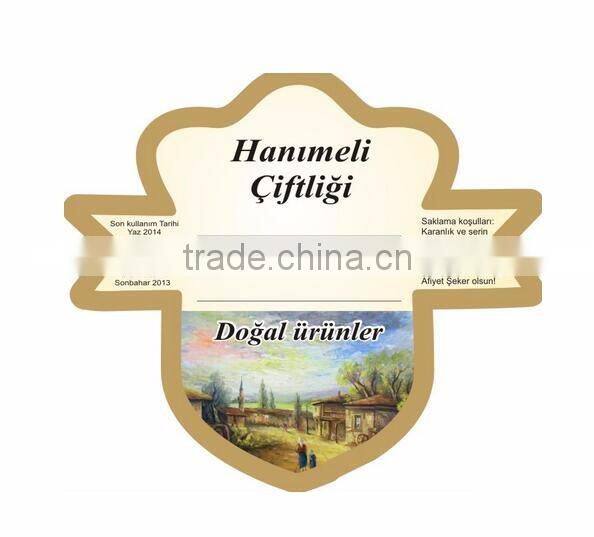 Wholesale label sticker, actavis prometh cough syrup label sticker