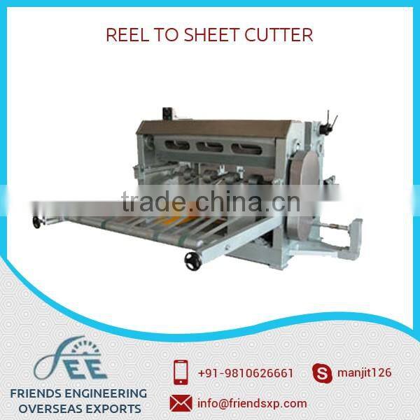 Automatic Reel to Sheet Cutter Machine with High Speed