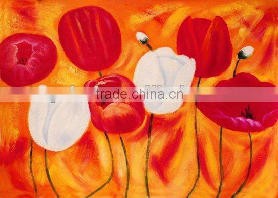 abstract handmade oil paintings of butterflies