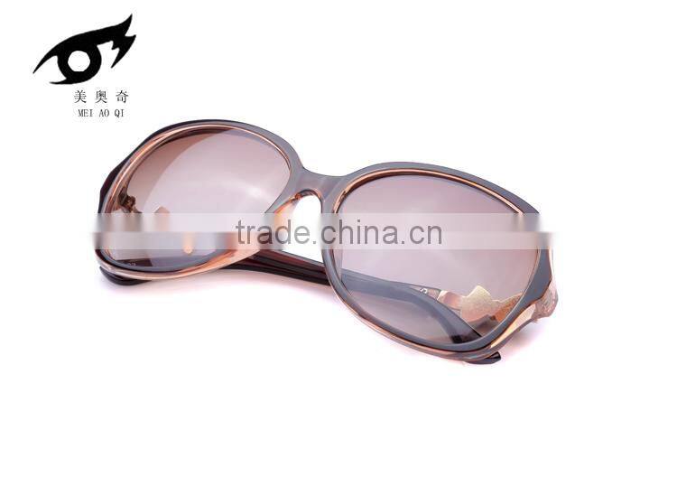 Frog mirror sunglasses women eyewear wholesale