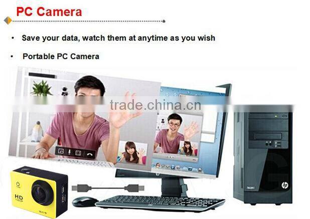 full hd 1080p 30fps camera sj4000 motion detection mini action dvr support OEM/ODM