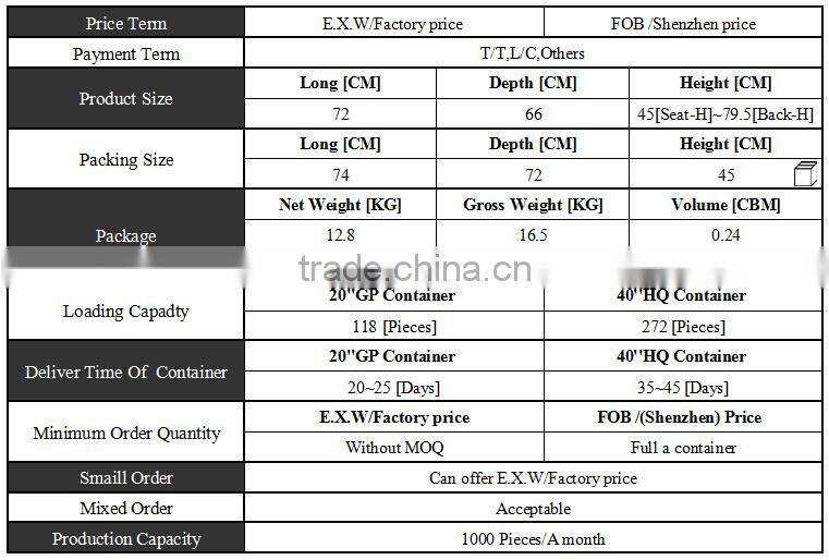 B220-2 Modern wholesale high quality living room furniture lounge chair