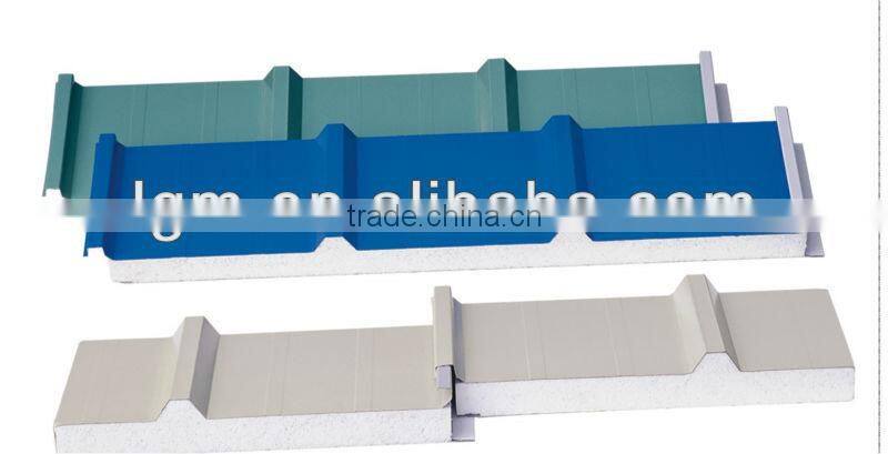 China low cost fast Flat surface Polystyrene Sandwich panel