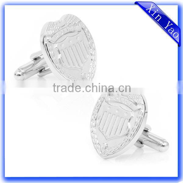 Hot sale custom logo engraved high quality cufflink