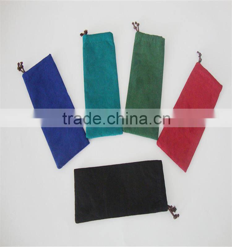 Custom Printed Cotton Fabric Women Travelling Cosmetic Bag