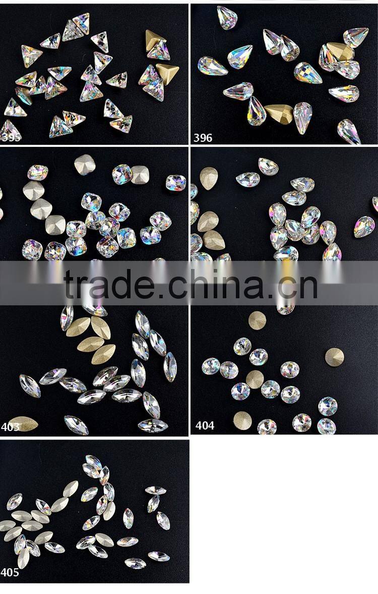 2016 New arrival special-shaped diamond cut high quality colorful stone with factory price