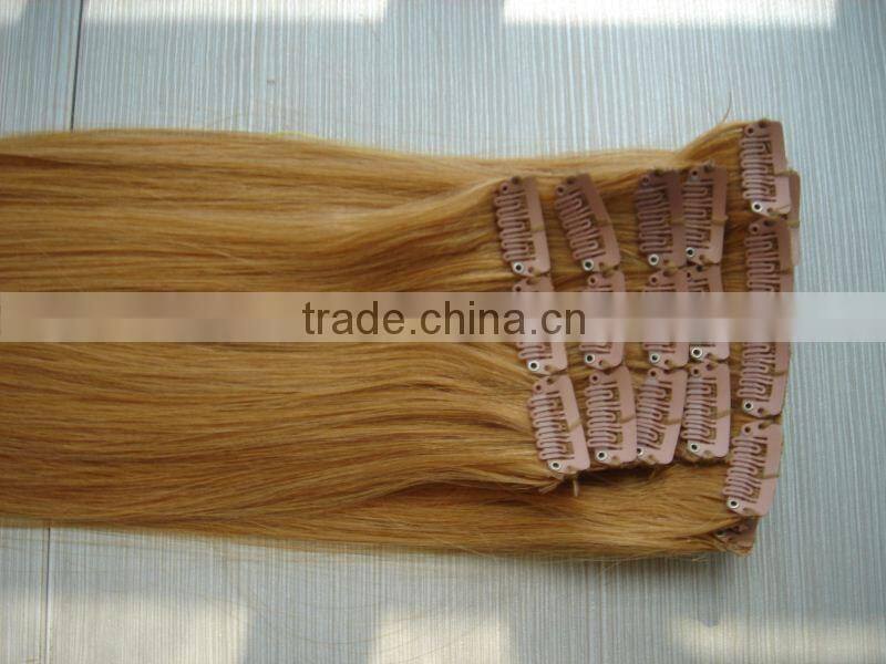 One Peice clip in human hair extensions