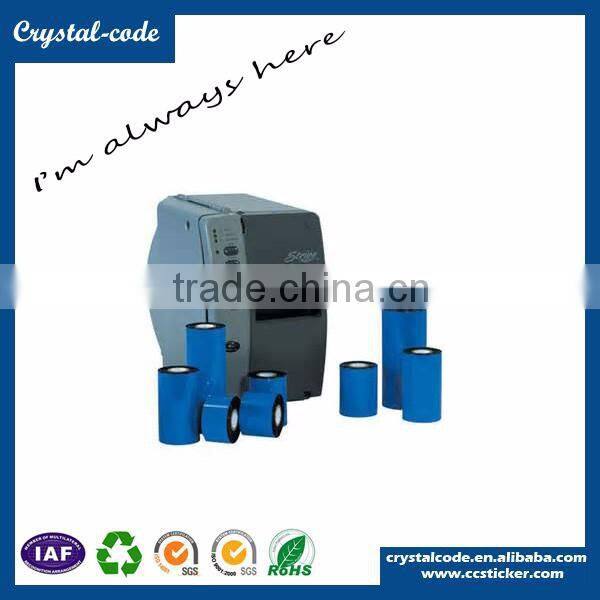 International standard thermal transfer wax printing ink ribbons black color for barcode printer