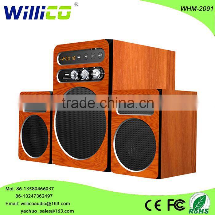 2.1 Multi-media subwoofer bass computer woofer speaker for china electronics market