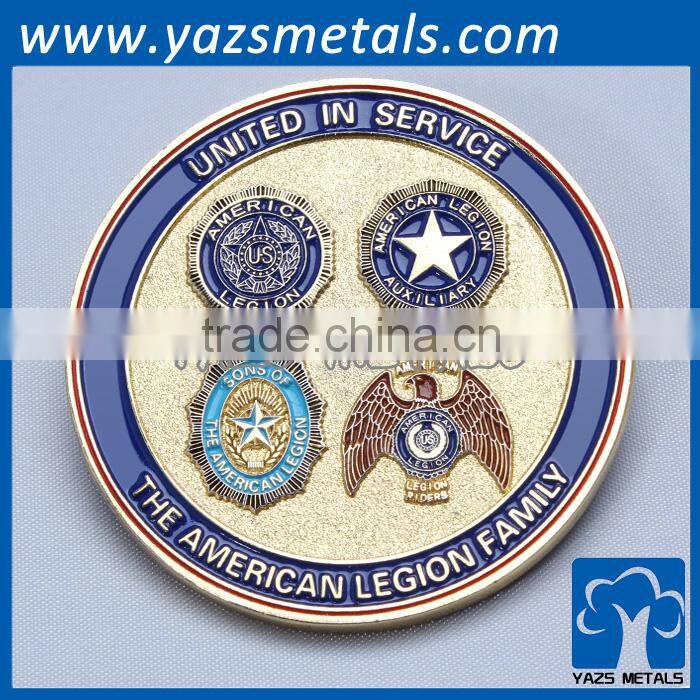 Wholesale Coin Supplies custom metal coin tag