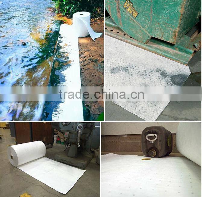 oil spill absorbent blanket/pad