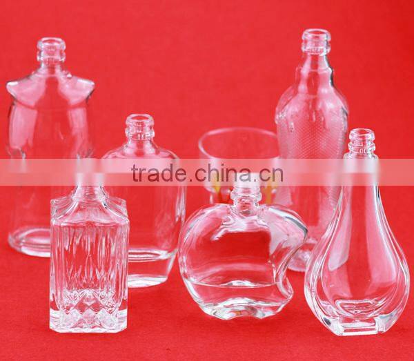 Storage bottles glass jar glass canister
