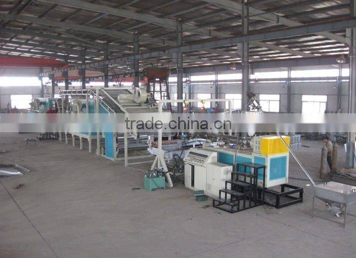 LGSJ-1250 Full-automatic PVC Carpet Production Line/carpet extrusion machine/plastic carpet making machine